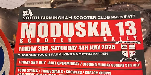 Moduska13 Scooter Rally