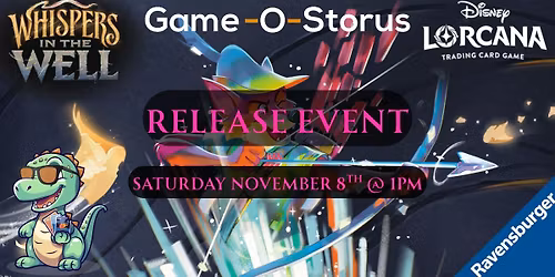 LORCANA WHISPERS IN THE WELL RELEASE EVENT