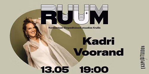 Kontsertsari RUUM: Kadri Voorand
