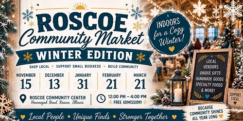 Roscoe Community Market - Winter Edition
