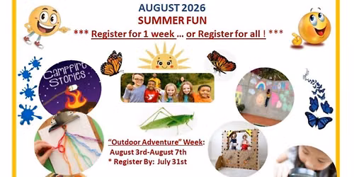 AUGUST Youth Summer Engagement Program