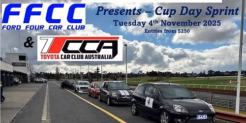 FFCC TCCA Cup Day Sprint