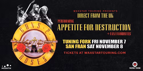 GUNS 2 ROSES - GNR Tribute Auckland