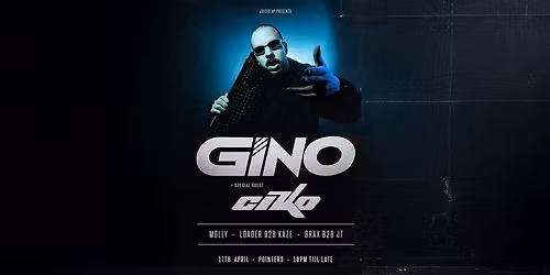 Gino (UK) + Special Guest - Auckland