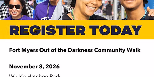 Fort Myers Out of the Darkness Walk