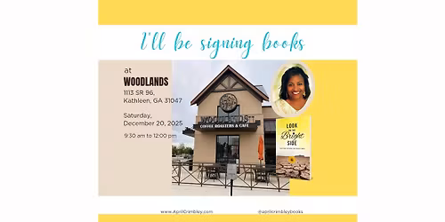Book Signing - Woodlands Coffee Roasters & Cafe