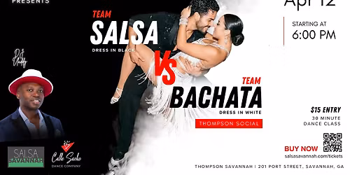 Team Salsa VS Team Bachata (April Thompson Social)