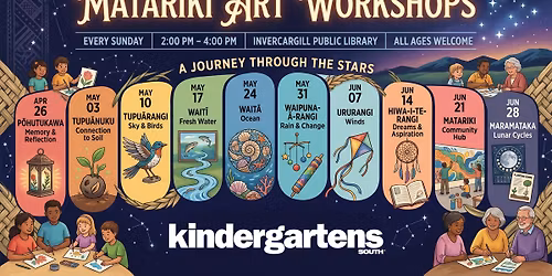 Kindergartens South Matariki Workshops