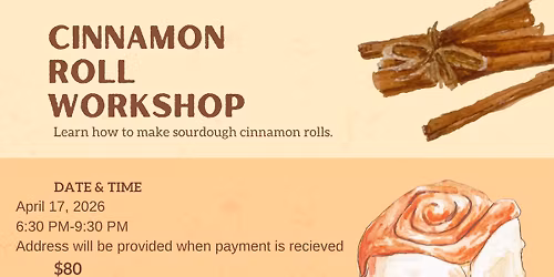 Cinnamon Roll Workshop