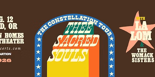 Thee Sacred Souls with LA LOM at El Paso County Coliseum