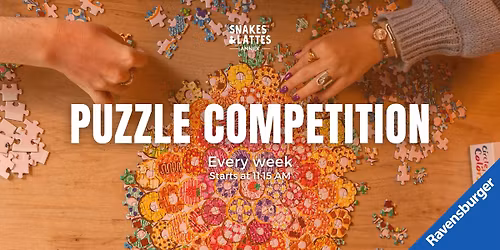 Ravensburger Puzzle Competition - Snakes & Lattes Annex