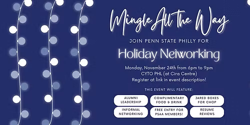 Mingle All the Way Networking Event 