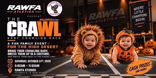 The Crawl: Baby Crawling Race- Halloween Edition
