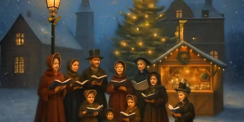 Kerstpleintje op het Raadhuisplein