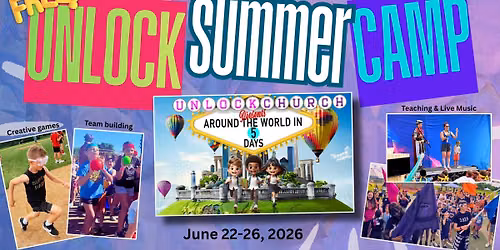FREE CAMP: Unlock Summer Camp for Kids Age 4-12