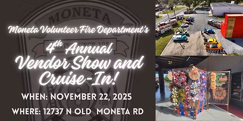 4th Annual Vendor Show and Cruise-In
