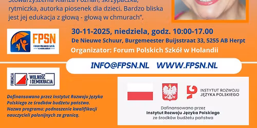 Warsztaty dla nauczycieli polonijnych z Agnieszk\u0105 Kaczmarczyk