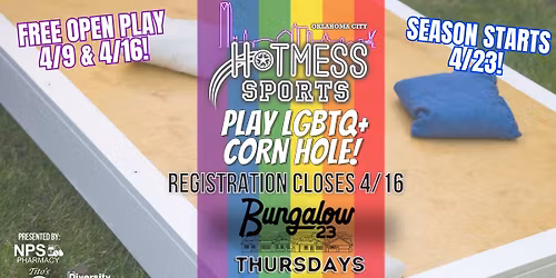 HotMess Sports OKC: Free Corn Hole Open Play