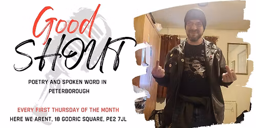 Good Shout: Poetry Open Mic ft Dave Horgan