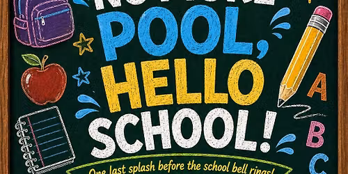 No More Pool, Hello School Social 