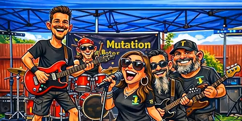 Genetic Mutation 2026 Easter Eggstavaganza. Live at the Port Broughton Hotel. Good Friday 3rd April 