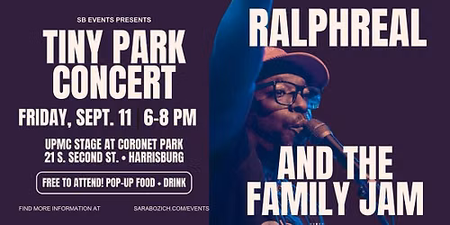 Tiny Park Concert: RalphReal & The Family Jam in Coronet Park