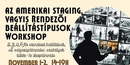 Amerikai Staging- rendez\u0151i be\u00e1ll\u00edt\u00e1st\u00edpusok - Technikai prepar\u00e1l\u00e1s