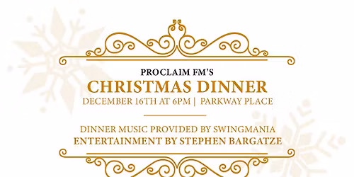 Proclaim FM's Annual Christmas Dinner