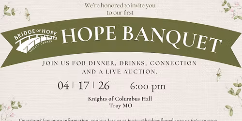 Hope Banquet 