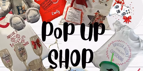 J & G Memories Pop Up Shop 