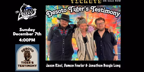 Desoto Tiger's Testimony (ft Jason Ricci, Damon Fowler & Jonathon Boogie Long)