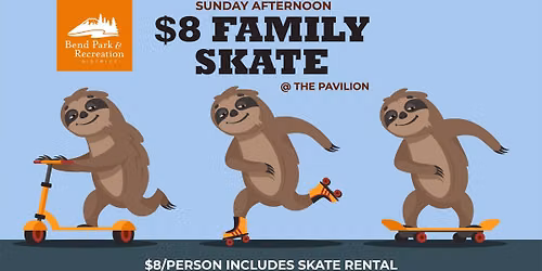 $8 Sunday Family Skate & Skatepark
