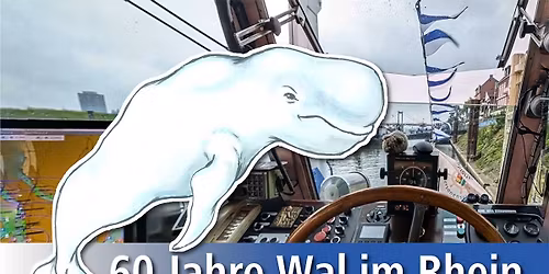 60 Jahre Wal im Rhein - Bootstour auf der Spur von Willi de Waal