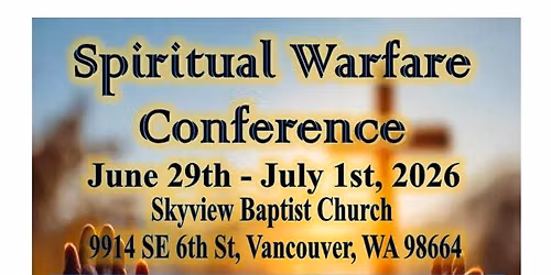Spiritual Warfare Conference