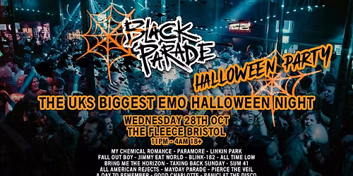 Black Parade - The UKs Biggest Emo Halloween Night