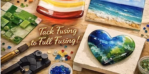 Intro to Fused Glass:A  4 Week Course in the Fundamentals of Kiln Forming