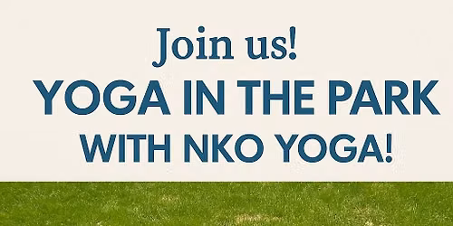 Yoga in the Park at Bechtold Park