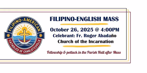 10\/26 Filipino Mass
