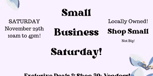 🎁 This & That Small Business Saturday Market – 50+ Vendors!