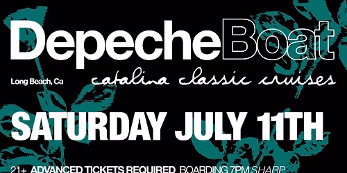 Depeche Boat Floating Dance Party