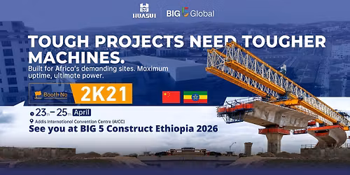 Huasui Heavy Industry at BIG 5 Construct Ethiopia 2026