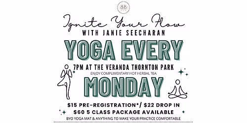 Yoga & Meditation, Outdoors at The Veranda - Every Monday Downtown Orlando