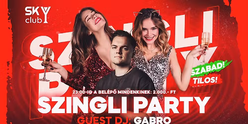 Szingli Party | Sky Club |