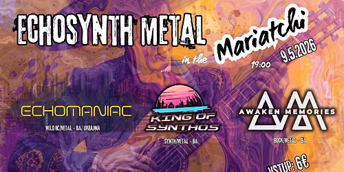 EchoSynth tour - Nitra - Echomaniac, King of Synthos, Awaken Memories