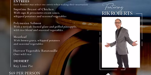 Dinner & A Comedy Show (Member Event)