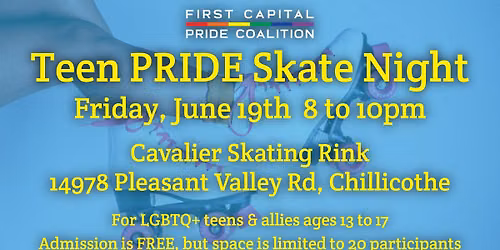 Teen PRIDE Skate Night