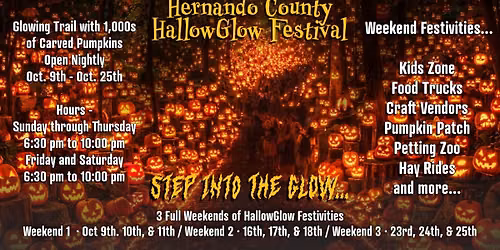Hernando County Hallow Glow Festival 