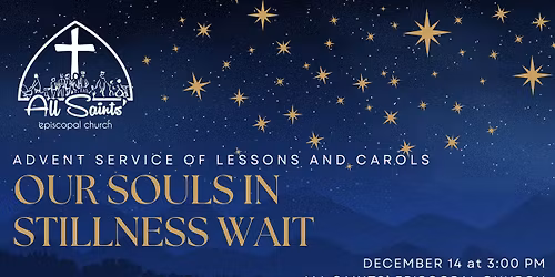 Advent Service of Lessons and Carols