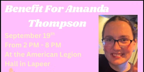 Benefit for Amanda