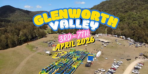 300m Inflatable Park takes over Glenworth Valley, Central Coast